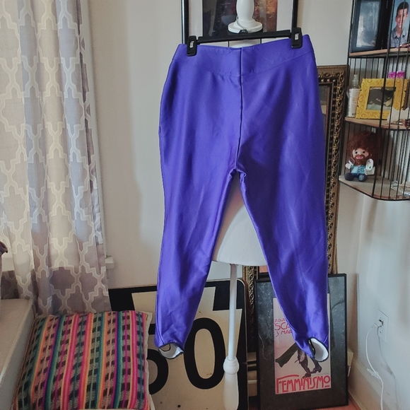 Fera Skiwear Purple Stirrup Pants - Picture 6 of 12